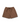 BROWN LINEN SHORTS