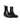 Black Leather Hi-Top Chelsea Boots